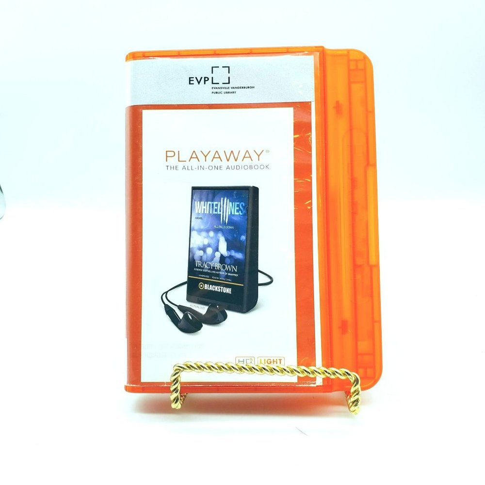 PLAYAWAY THE ALL IN ONE AUDIOBOOK EX-LIBRARY WhitelIIInes by Tracy Brown